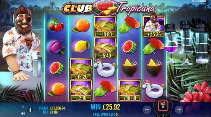 Club Tropicana Slot Gacor yang Tak Boleh Dilewatkan
