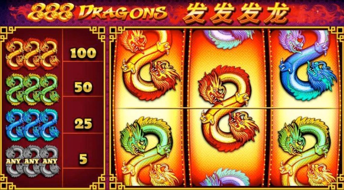Review Slot 888 Dragons Pragmatic Play